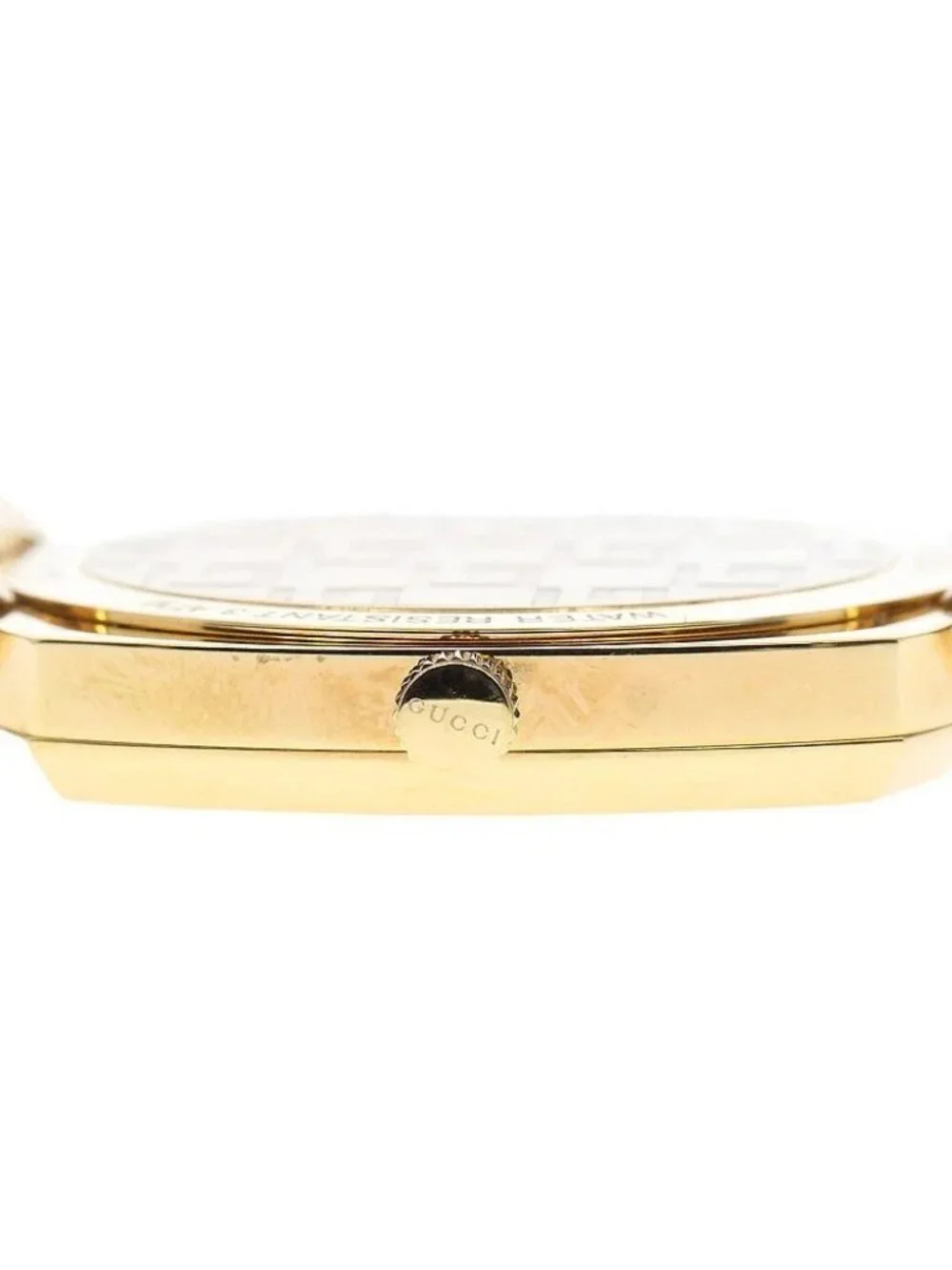 GUCCI Grip watch 157.4/YA157403 Date white Dial Quartz Boy's Watch
